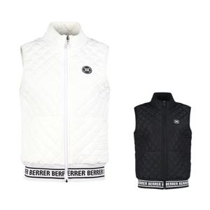 럭스골프 여성 다이아 퀼팅 집업 베스트 조끼 MW25W548W