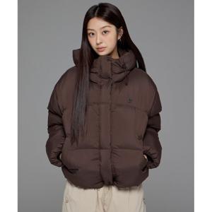 [라이프워크] 여성) 소프트 후드 숏 다운 패딩_LW254DJ711