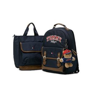[타미힐피거칠드런2] 클래식 버클 백팩 SET T42G0ABG700BL9 신학기 가방 세트