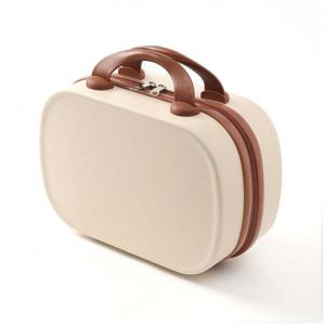 큐티 레디백 여행 미니 캐리어 기내 하드 보조 베이지 하드캐리어 기내용캐리어 화장품가방 캠핑가방 피크닉가방