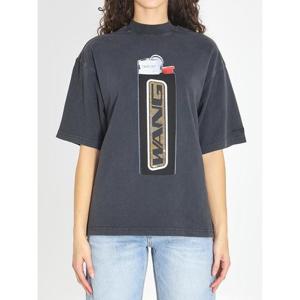 알렉산더 왕 반팔 티셔츠 UCC1261891 011 BLACK