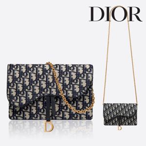 24FW 디올 오블리크 새들 플랩백 크로스백 체인백 클러치 파우치 S5620CTZQ M928