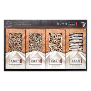 [해동찬가] 멸치 선물세트 5호 / 볶음용200g+볶음조림용200g+조림용200g+국물용200g