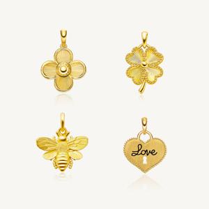 수앤진골드 행운 재운 펜던트 24K 순금 3.75g 4종 택1