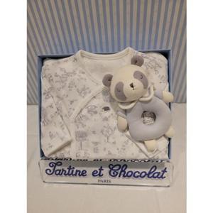 쇼콜라 이솝배냇가운디아애착인형세트 (TNPRNG061C)무시즌남아임신출산선물