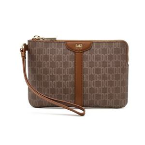 [닥스핸드백] 세인트바넷 브라운 DD패턴 미니 클러치백 DCWA6E804