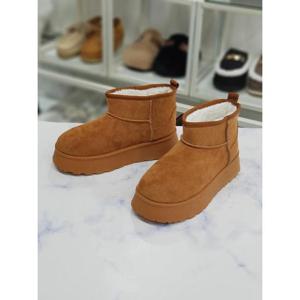 한슈 세이브존07 퍼안감 숏부츠4.5cm HS910055aa