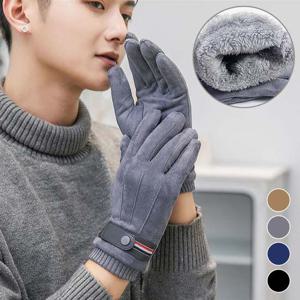 남성 스웨이드 터치 보온장갑 ELS-100