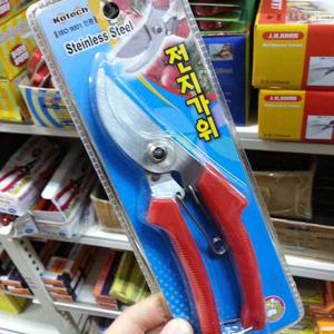 코텍 전지가위 k-291 커터기 가위 스트립퍼 원예가위