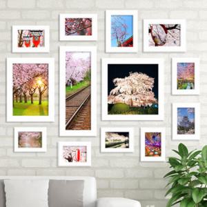 아트박스/꾸밈 cw886-일본벚꽃풍경_액자세트