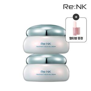 [리엔케이][멀티밤 증정] 아쿠아 수분크림 230ml 2개