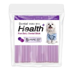덴탈헬스플러스 블루베리50p (250g) / 강아지껌 강아지간식