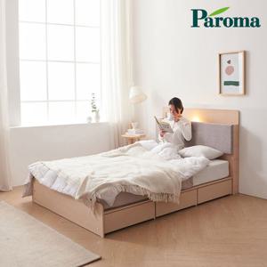 파로마 베이 라토 LED 3서랍 독립 유로탑70T SS 침대 ODM0088