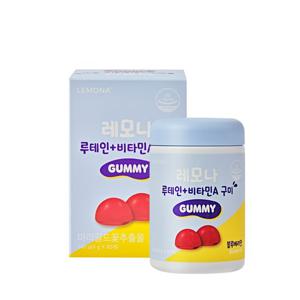 레모나 루테인 비타민A 구미 60구미 x 1통