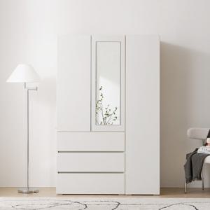 보루네오 마르체 모엔 1200 전신거울 시스템 옷장 세트 BKC821C (착불)