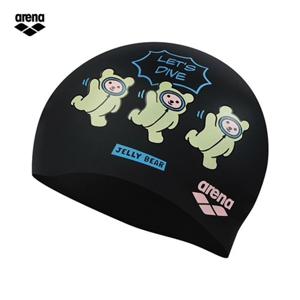 아레나 젤리베어 다이브 (A5AC1AC86 BLK) 실리콘 수모 수영용품
