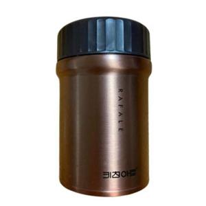 키친아트 골드메탈 보온죽통(430ml) 도시락죽통 보온국통 휴대용죽통 직장인도시락 학생도시락 피크닉도시락