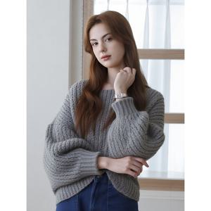 [귈림](귈림)   알파카 루즈핏 벌룬 니트 (GBFKN023P)