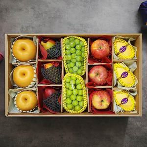 명작 혼합 과일 선물세트A (샤인2송이/사과3과/배3과/애플망고3과/골드망고3과)