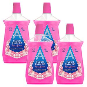아스토니쉬 먼지제거 광택제 바닥 클리너 목련 피오니 1L 4개
