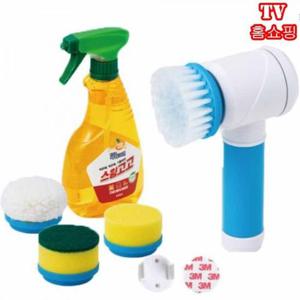 스윙고고 청소왕 전동 욕실 청소기 청소솔 18종