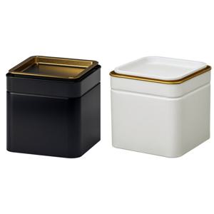 이케아 BLOMNING 블롬닝 커피/차 보관함 소형 10x10x10cm 티케이스 커피가루통 밀폐용기