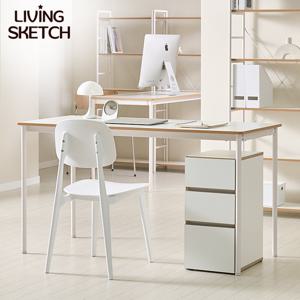 [리빙스케치] 커넥트 1400 책상 테이블 컴퓨터 노트북 학생 사무용 다용도 책상