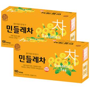 송원 민들레차 100Tx2개 꽃차