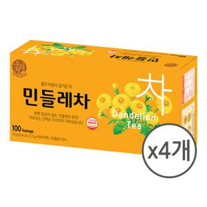 송원 민들레차 100Tx4개 꽃차
