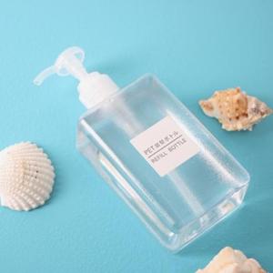 욕실 디스펜서 투명 리필용기 280ml 공병 펌프용기