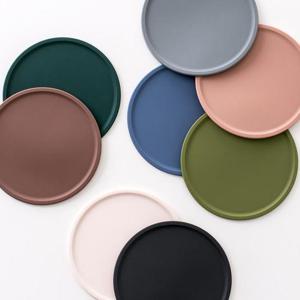 국산 실리콘 티코스터 캅받침 카페 논슬립 찻잔