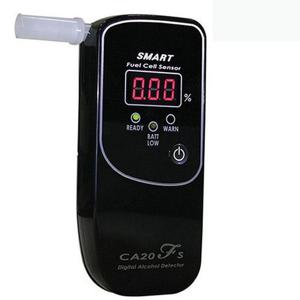 카오스 알코셀 개인용 전기화학식 음주측정기 CA20FS 소수점 3째자리 표시 LED 디스플레이 산업현장