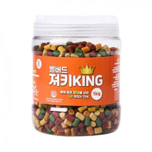 벨버드 져키킹 S 1kg 강아지 간식