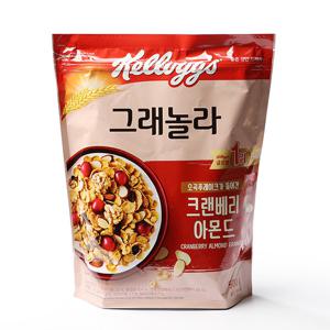 켈로그 크랜베리 아몬드 그래놀라 시리얼 500g