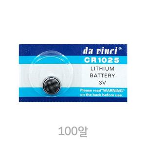 HITAKA CR1025 100알 3V 리튬건전지 코인전지
