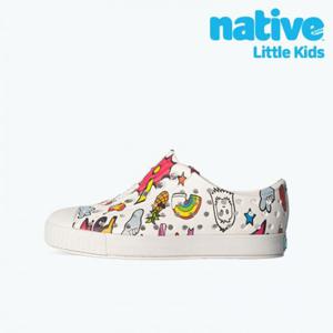 [네이티브][NATIVE] 네이티브 제퍼슨 프린트 슈가라이트 리틀키즈_화이트스티커