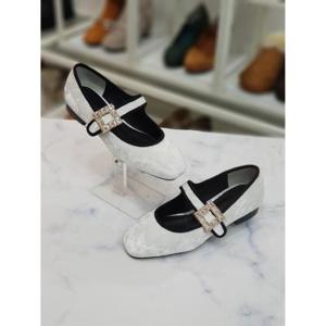 [한슈]한슈 세이브존07 벨벳 스퀘어 펌프스힐2cm HS597260bi (17