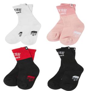 노스페이스 키즈 NY4MQ50 ALL 미드 웜 삭스 아동양말