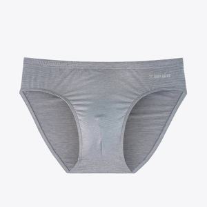 [보디가드]메쉬 스트라이프 그레이 남성 삼각팬티 BGMPA681