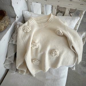 [베이비맥스] 로즈 니트 티셔츠 R12580