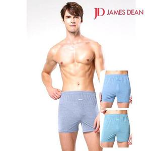 제임스딘 남성사각팬티 미모필 흡습속건 속옷 3매