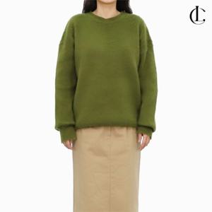 엘케이트 여자 니트티 긴팔티 베이직 라운드 루즈핏 니트 LCR092