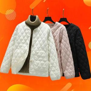 빅사이즈누빔자켓 R302L411 다이아퀼팅네오단추자켓 DK