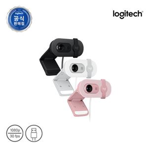 로지텍코리아 BRIO 100 브리오 100 FHD 웹캠 1080p 화상회의 줌 온라인수업