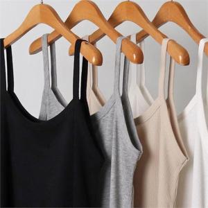 베이직 골지 끈나시 208J261S 빅사이즈 여성