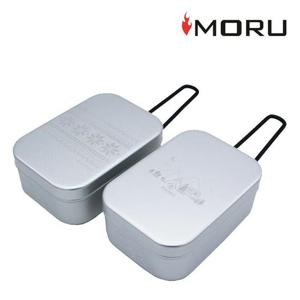모루 사각 도시락 노르딕 캠핑 패턴 반합 1000