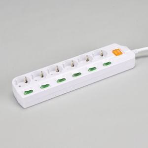 멀티탭 멀티코드 개별 메인 6구 3M16A 멀티콘센트