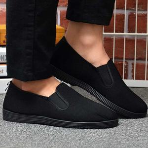 편한 플랫 슈즈 남자 털신 겨울용 로퍼 단화 블로퍼