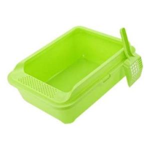 CF-S01B 평판형 고양이 화장실 모래삽(그린) 고양이모래