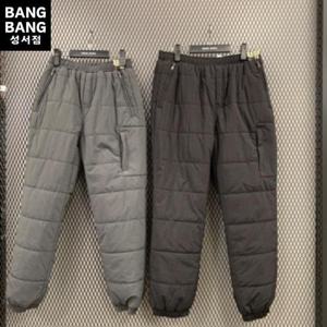 뱅뱅 HC04 겨울여성 허리밴드 조거 솜 패딩 바지 NPK801